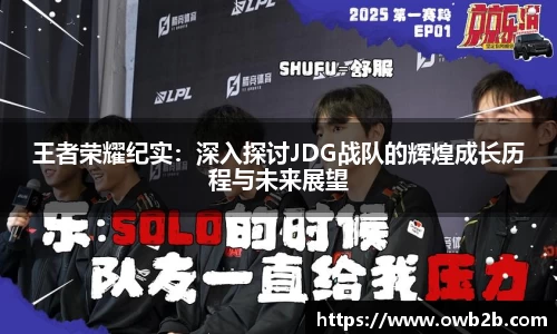 王者荣耀纪实：深入探讨JDG战队的辉煌成长历程与未来展望
