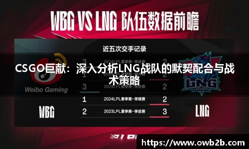 CSGO巨献：深入分析LNG战队的默契配合与战术策略
